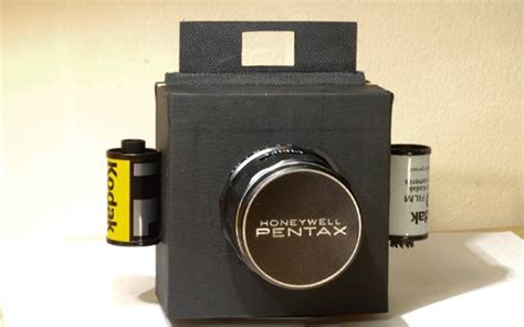 homemade 35mm box camera